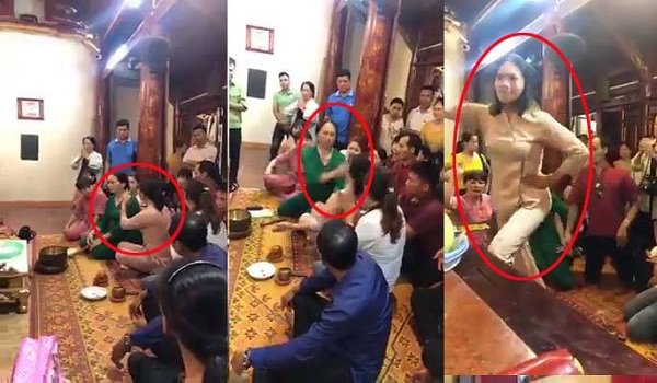 amp;#34;Cô đồngamp;#34; và người amp;#34;thỉnh vongamp;#34; lao vào tát nhau, bất ngờ khi biết tình trạng amp;#34;cô đồngamp;#34; - 1