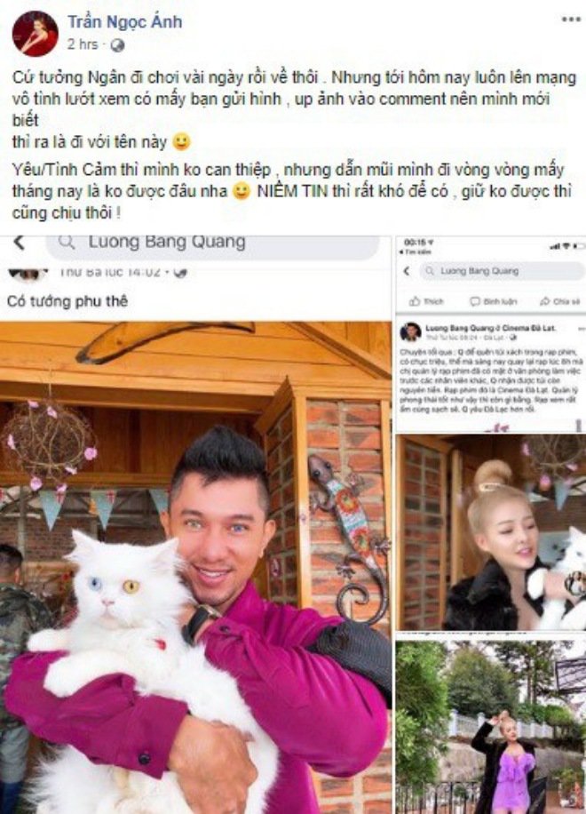 Lương Bằng Quang, Ngân 98 trả lời tin đồn tái hợp nhưng không amp;#34;gắtamp;#34; bằng phát ngôn của bạn thân - 3