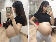 Bà bầu - 9X xinh như hotgirl đi đẻ ai nhìn cũng trầm trồ, hóa ra ngày mang bầu ăn những thứ này!