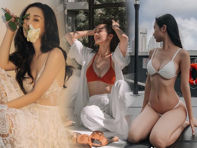 Lại khoe dáng bốc lửa với bikini, Jun Vũ khiến fan nhắc nhở em chưa 18