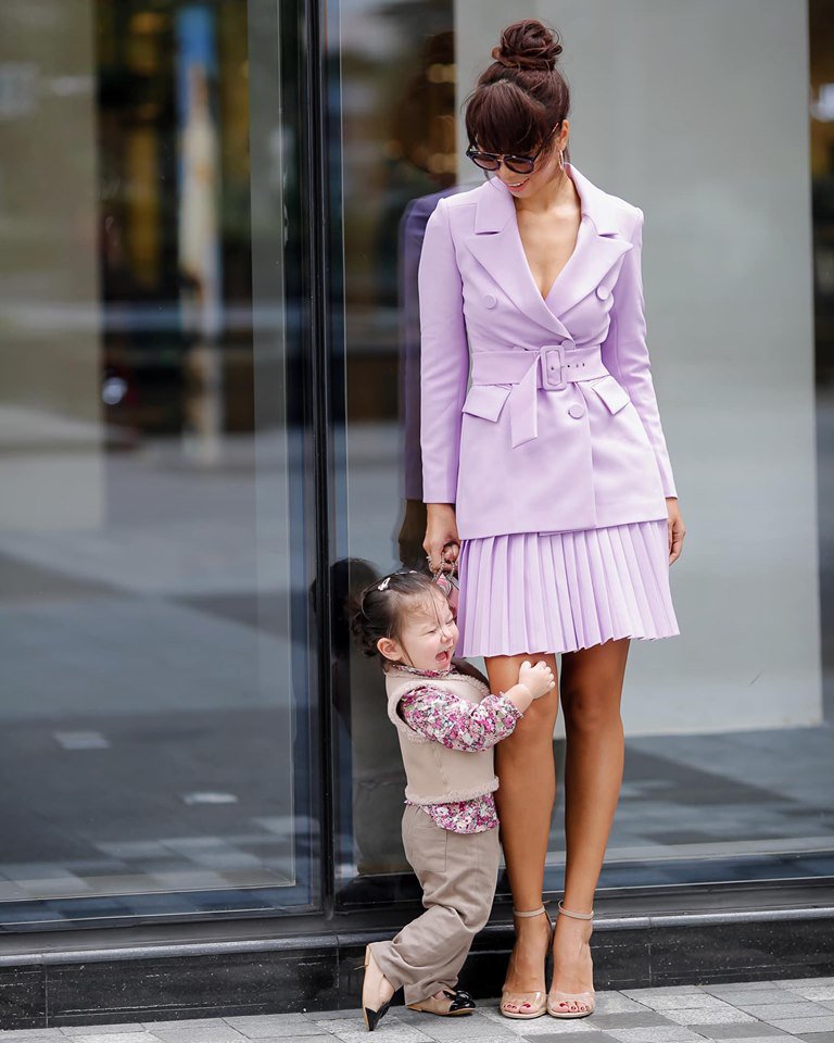 Có mẹ là siêu mẫu, con gái Hà Anh sướng đủ đường, 15 tháng cao to như bé 3 tuổi - 8