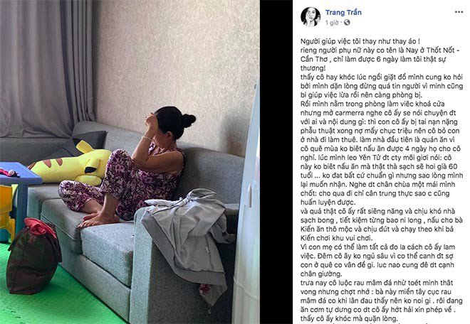 Giúp việc chăm con cho mỹ nhân Việt: Người đè thú bông kín người bé, người lương trăm triệu/tháng - 3