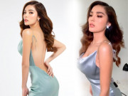 Thời trang - Lo tạo dáng, Kỳ Duyên không hay mình bị lộ điểm "cực hiểm" trên chiếc váy