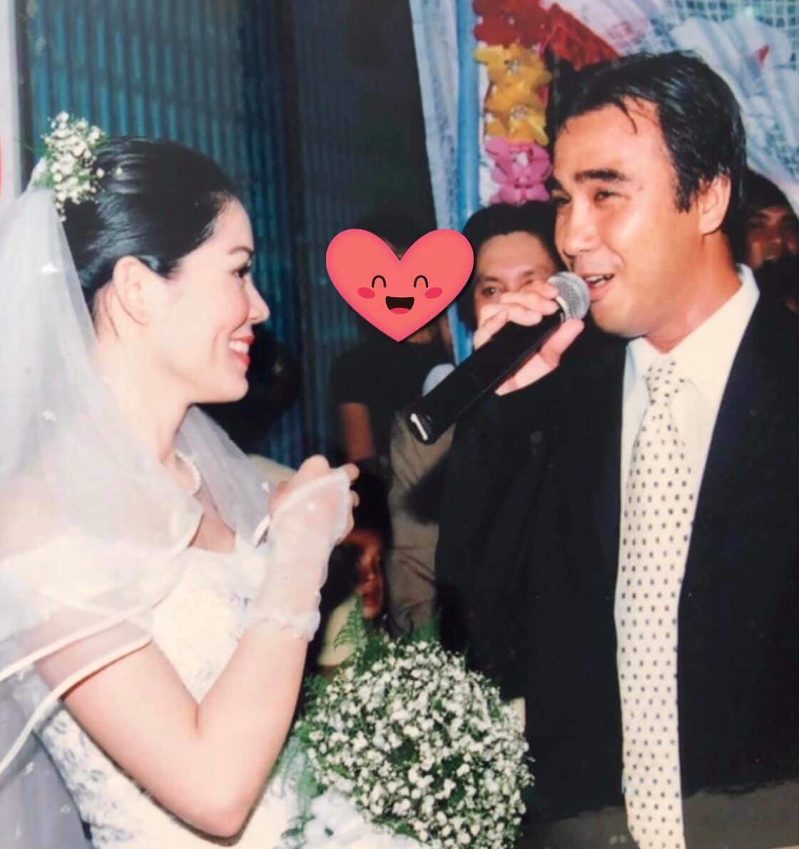 Vợ xinh của amp;#34;MC triệu đôamp;#34; Quyền Linh hé lộ khoảnh khắc đặc biệt trong đám cưới 14 năm trước - 1