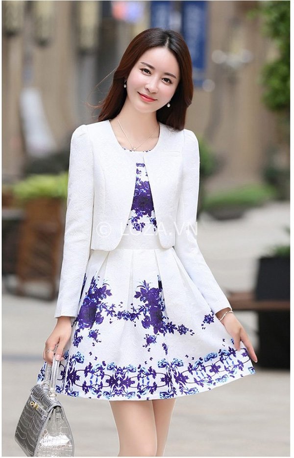 Áo blazer nữ croptop dáng ngắn dài tay 2 lớp - Áo khoác vest lửng phong  cách Hàn Quốc | Lazada.vn