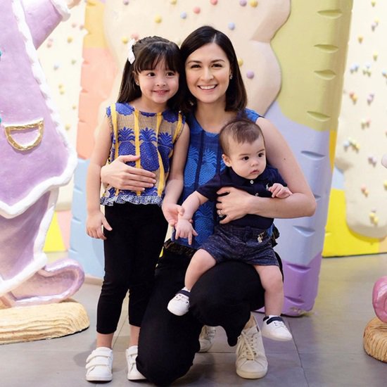 Marian Rivera đưa con đi chơi, 2 nhóc amp;#34;đánh bạiamp;#34; mẹ vì vẻ đẹp lai yêu không chịu nổi - 1