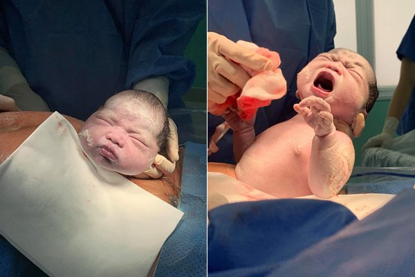 Vừa chào đời đã bĩu môi amp;#34;dỗi cả thế giớiamp;#34;, em bé làm dân mạng lịm tim - 4