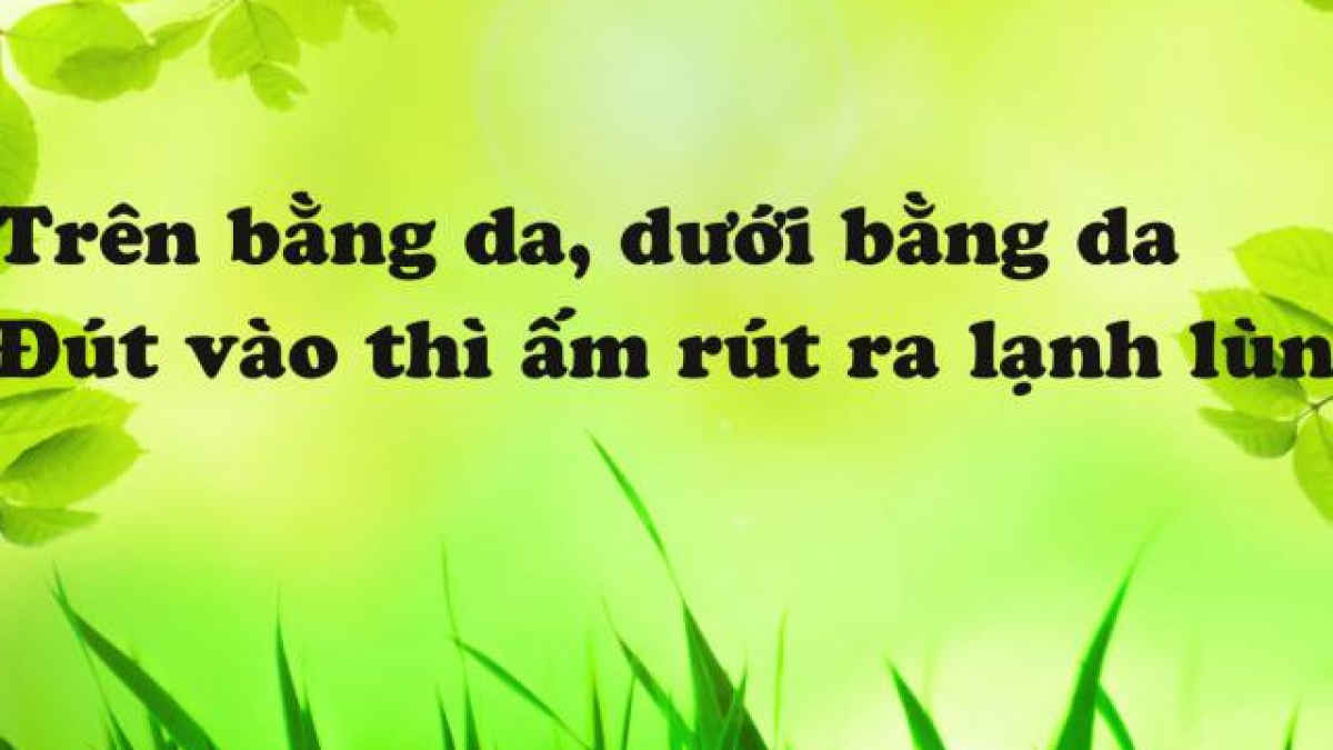 Giải thích câu đố không thể ăn gì vào buổi sáng