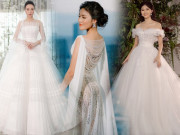 Thời trang - Thời trang váy cưới của mỹ nhân Việt: người chọn phong cách ngọt ngào, người hóa cô dâu bốc lửa