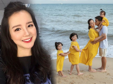 Rời VTV để chăm con, MC khẳng định hạnh phúc gia đình khi đang bầu lần 4 bằng cách này