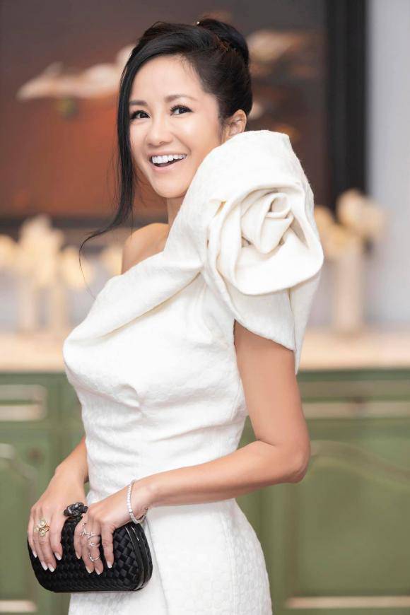 Dàn mỹ nhân Việt xúng xính váy áo lộng lẫy tại tiệc kỷ niệm 25 năm ngày cưới của Diễm My - 11