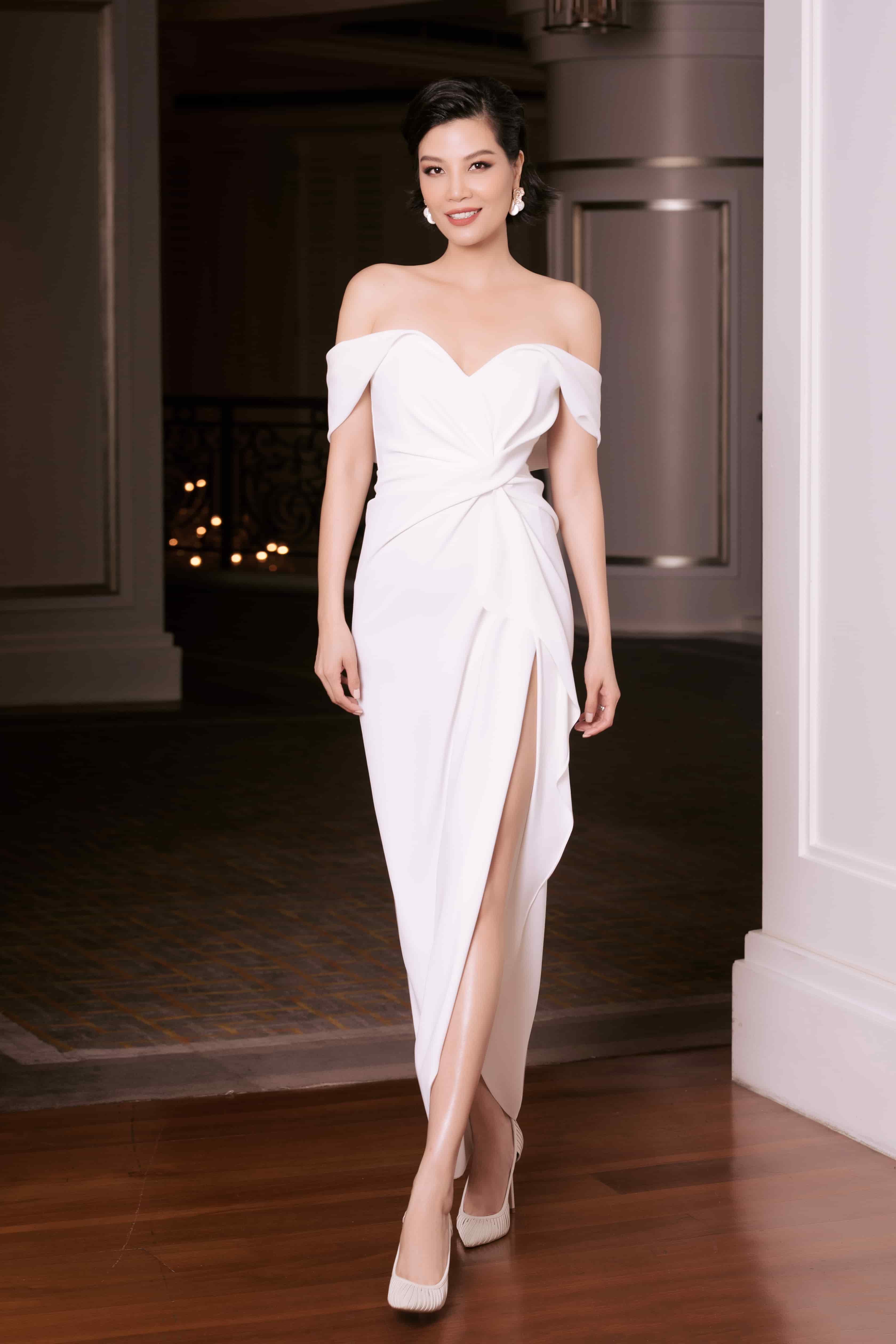 Dàn mỹ nhân Việt xúng xính váy áo lộng lẫy tại tiệc kỷ niệm 25 năm ngày cưới của Diễm My - 9