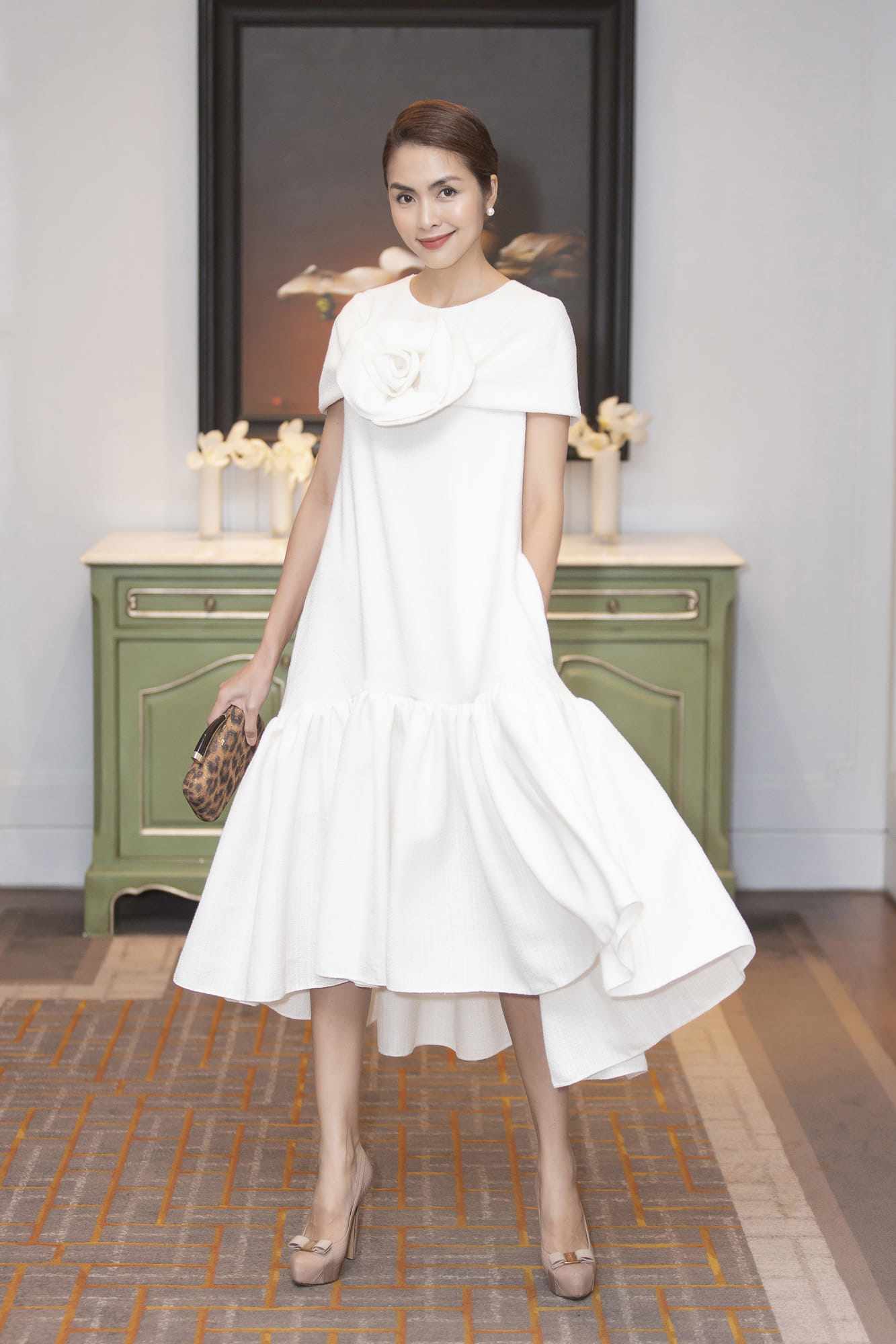 Dàn mỹ nhân Việt xúng xính váy áo lộng lẫy tại tiệc kỷ niệm 25 năm ngày cưới của Diễm My - 3