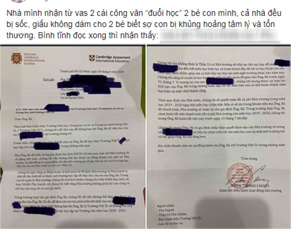 loat hoc sinh dang theo hoc bat ngo bi truong viet uc tu choi tiep nhan, phu huynh "soc" - 3