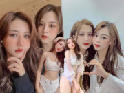 Làm đẹp - Đôi bạn thân xinh đẹp như hot girl Hàn Quốc đi đâu cũng bị nhận nhầm là sinh đôi