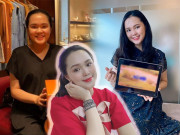 Làm đẹp - Trang điểm thất thường như bà xã Duy Mạnh: ở nhà sắc nét, đi mua túi nhạt nhoà khó hiểu