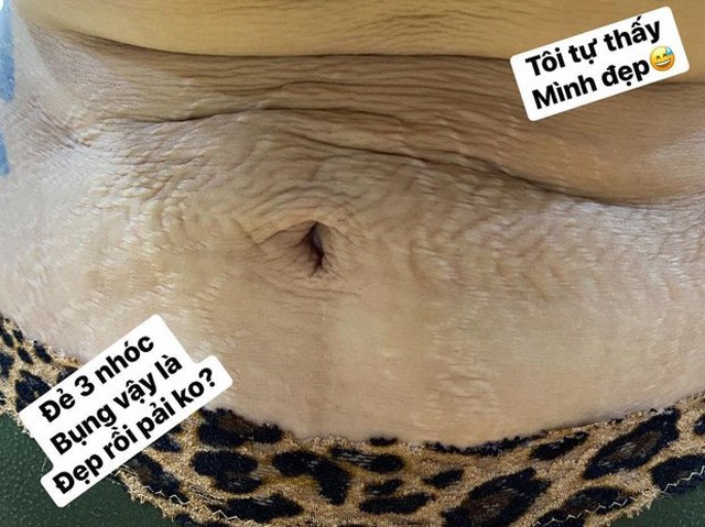 3 năm đẻ liền 3 con, vợ diễn viên Thành Đạt ra đường khoe eo vẫn hở gen nịt bụng - 2