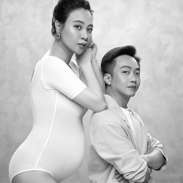 Bà xã Cường Đô la “chơi liều” tạo dáng mạo hiểm, nhìn nổi gai ốc khi bụng bầu vượt mặt - 3