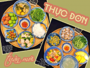 Thực đơn hàng ngày - Gợi ý thực đơn cho cả tuần nắng nóng, bữa nào cũng dễ ăn, ai thấy đều thèm