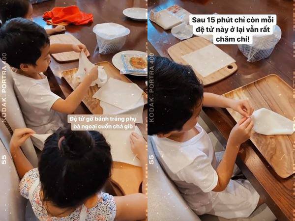 Quý tử nhà Tăng Thanh Hà 5 tuổi đã tình cảm, khóc nức nở khi phải tạm biệt mẹ - 5