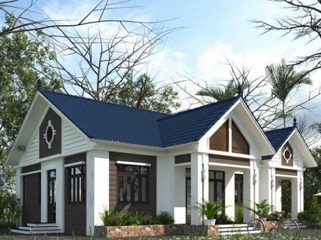 Nhà đẹp năm 2020 phổ biến với nhà cấp 4 và kiểu nhà tầng