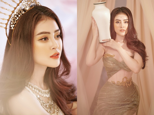 Vừa tốt nghiệp lớp diễn xuất, Á hậu Lý Kim Thảo liền học thêm lớp MC chuyên nghiệp