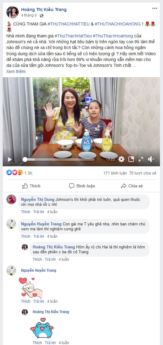 Cuối cùng gia đình Cam Cam cũng theo trend Thử thách Hạt tiêu và Hoa hồng! - 2
