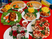 Bếp Eva - Dậy từ 3 giờ sáng làm cỗ, mẹ SG được nghìn chị em thốt lên "đẹp không nỡ ăn"