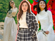 Thời trang - Nổi danh nhờ tà áo dài trắng, Hà Tăng giờ đây gắn liền thời trang tối giản nhưng đỉnh cao