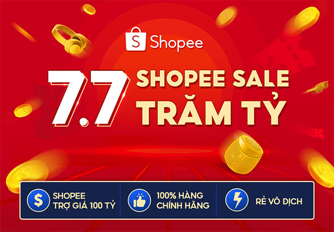 Shopee Sale trăm tỷ và freeship toàn sàn 7/7, không mua bây giờ thì bao giờ? - 1