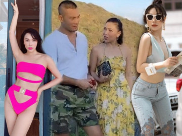 Nhan sắc không phải dạng vừa, body bốc lửa của chân dài nghi hẹn hò với chồng cũ Quỳnh Nga