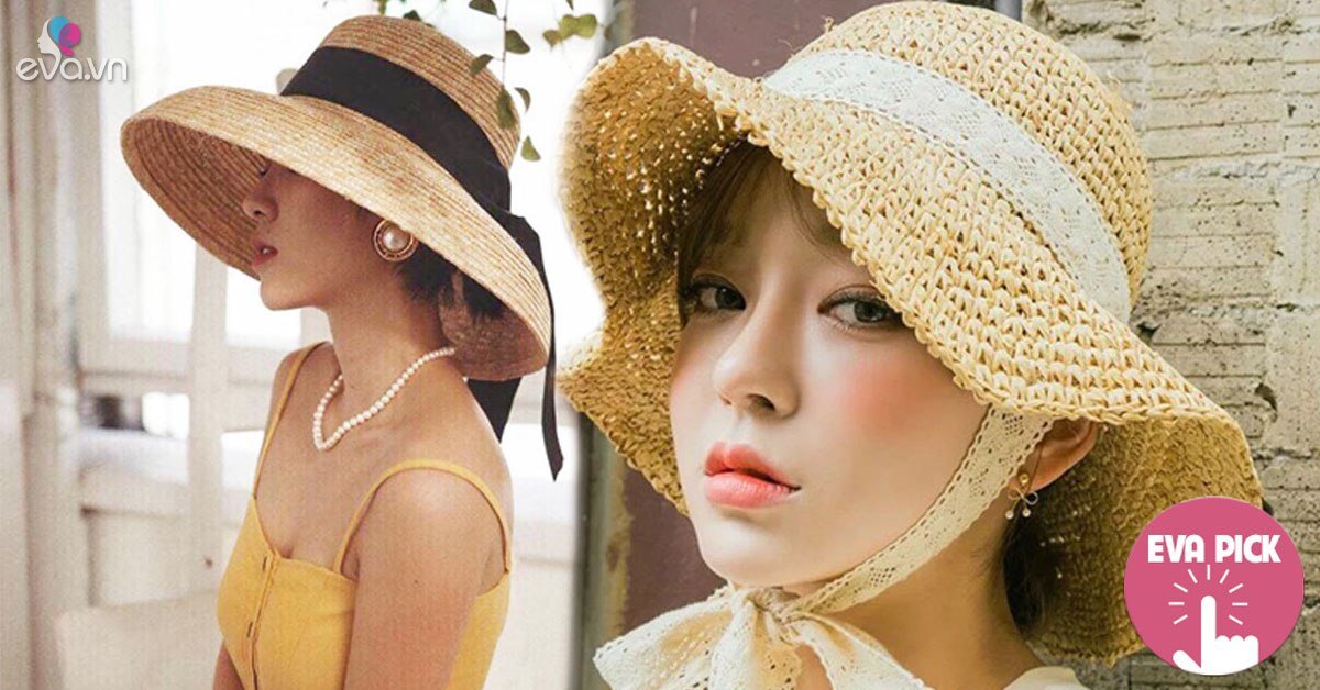 6 mẫu mũ cói được nhiều chị em săn lùng, diện đi du lịch vùng nắng gắt là chuẩn nhất