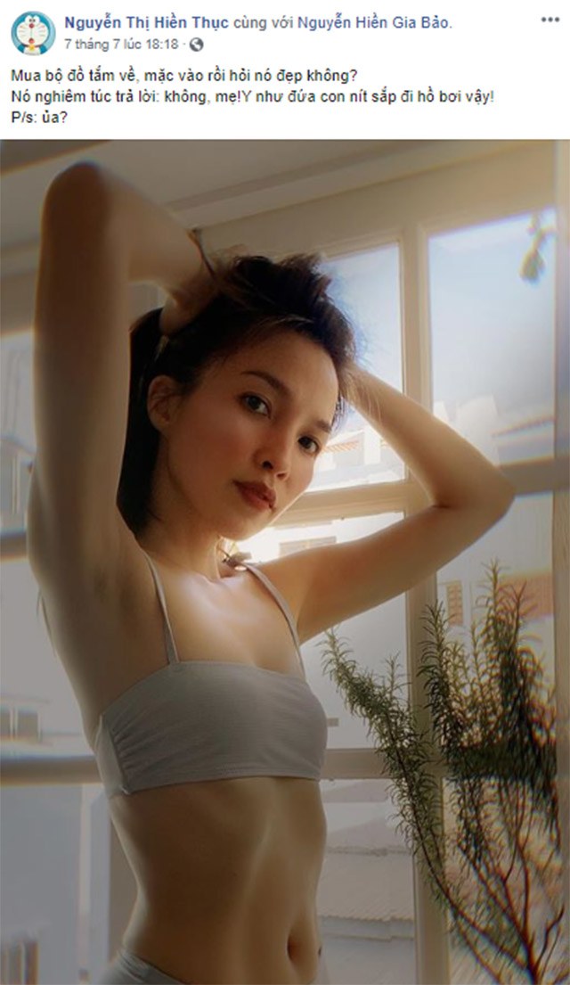 Khoe dáng với bikini, Hiền Thục bị con gái chê nhìn như con nít, phải chăng vì khuyết điểm này? - 3