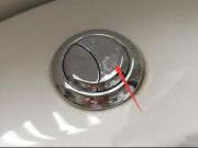 Nhà đẹp - Hóa ra tôi đã nhấn nút bồn cầu sai cách, làm lãng phí rất nhiều nước mà không hay