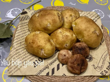 Cô gái làm bánh bao hình khoai tây mọc mầm, hội chị em chấm 100 điểm vì quá giống