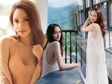 Chụp hình ở góc xa, Hương Giang vẫn không giấu được điểm trừ trên khuôn mặt