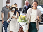 Thời trang - Không còn váy áo lộng lẫy, Meghan Markle ăn vận đơn giản trong lần hiếm hoi xuất hiện trên phố
