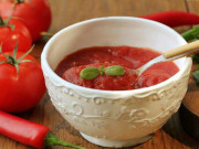 Làm mẹ - Công thức cháo thịt bò cà chua cho bé ăn dặm tuyệt ngon