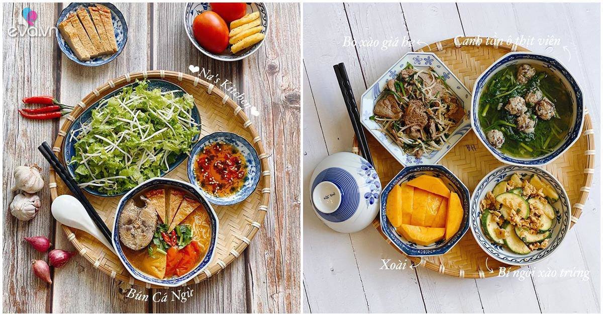 Ăn một mình nhưng bữa nào 9X cũng nấu đủ món, nhìn mâm cơm dân mạng phát thèm