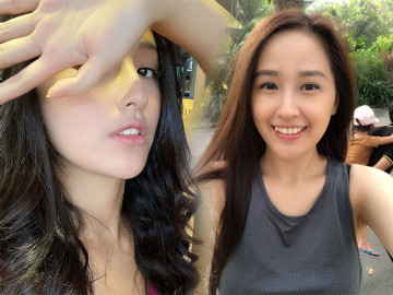 Dùng tay che nửa khuôn mặt, Mai Phương Thuý vẫn làm dân tình mê mệt bởi một chi tiết