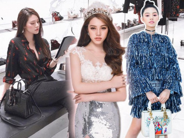 Khám kho hàng hiệu hàng chục tỷ của Hoa hậu duy nhất là rich kid Jolie Nguyễn