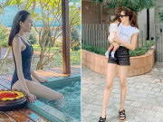 Bà bầu - Mang bầu với đại gia, top 20 HHVN giấu kín như bưng, cứ mất tích là có thêm một bé
