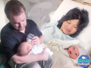 Bà bầu - Mang bầu với võ sĩ người Anh, mẹ Việt sinh xong nguy kịch mắt đứng tròng, da chuyển tím tái