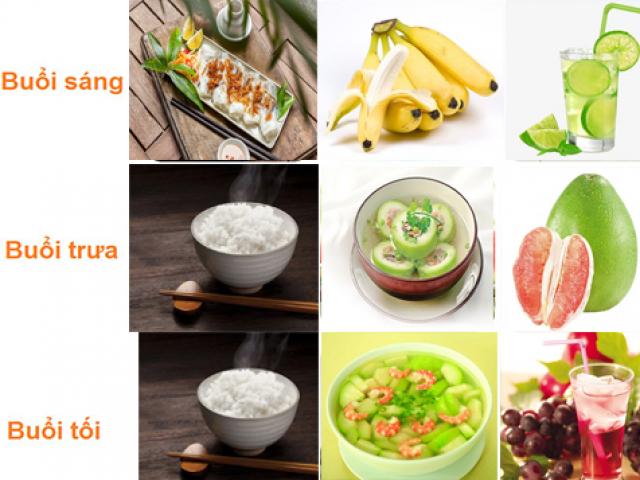 Thực đơn giảm cân trong 1 tháng giúp giảm 7kg rất ngon miệng mà hiệu quả