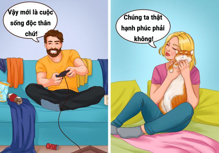 Bộ tranh thú vị về sự khác biệt hài hước giữa đàn ông và phụ nữ - 5