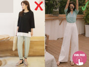 Thời trang - 6 kiểu đồ mặc vào có thể đẹp nhưng dễ làm nàng lùn hơn vài phân, tăng thêm mấy kí