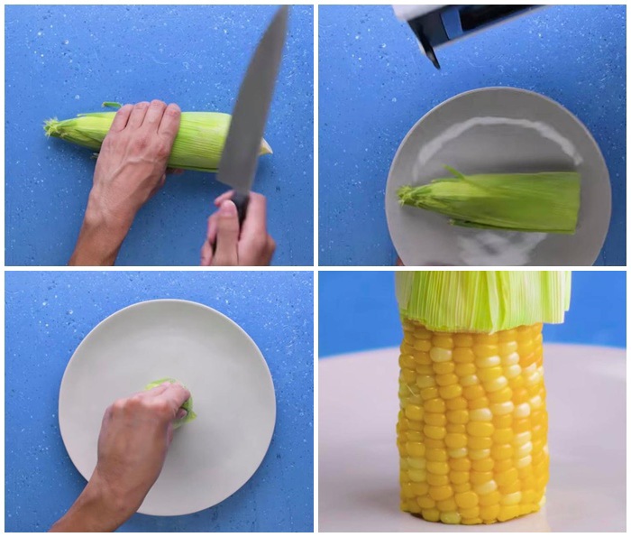 8 cách bóc vỏ thực phẩm không cần dao kéo khiến chị em vụng cũng thành đầu bếp 5 sao - 4