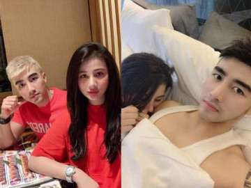 Á hậu Thái Mỹ Linh đính chính về ảnh giường chiếu với tú ông Lục Triều Vỹ