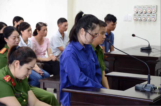 Bị cáo Lại Thị Kiều Trang.