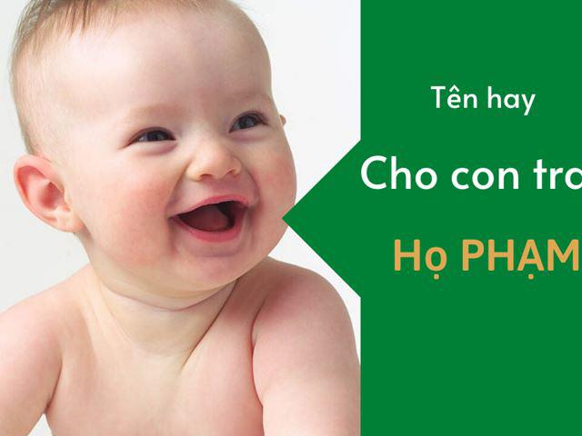 Đặt tên con trai 2020 họ Phạm mang nhiều ý nghĩa cha mẹ không nên bỏ qua - 1